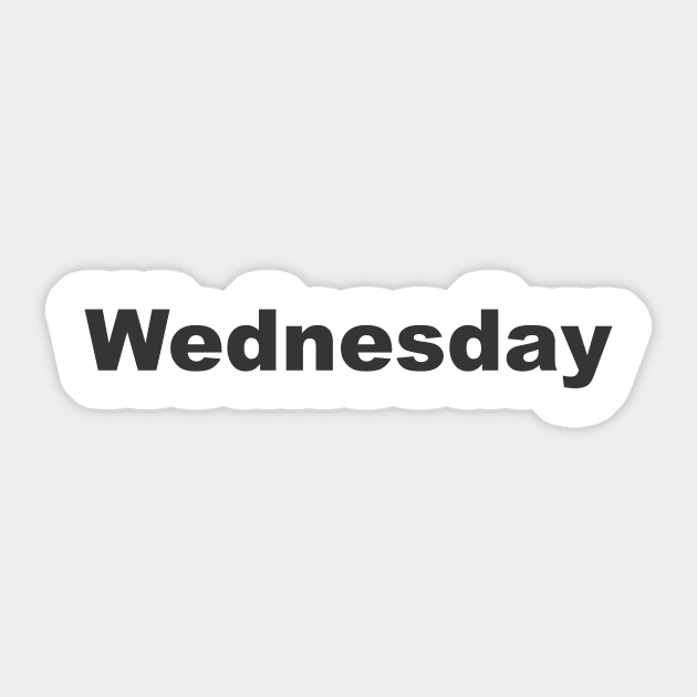 Wednesday Sticker by MichelMM